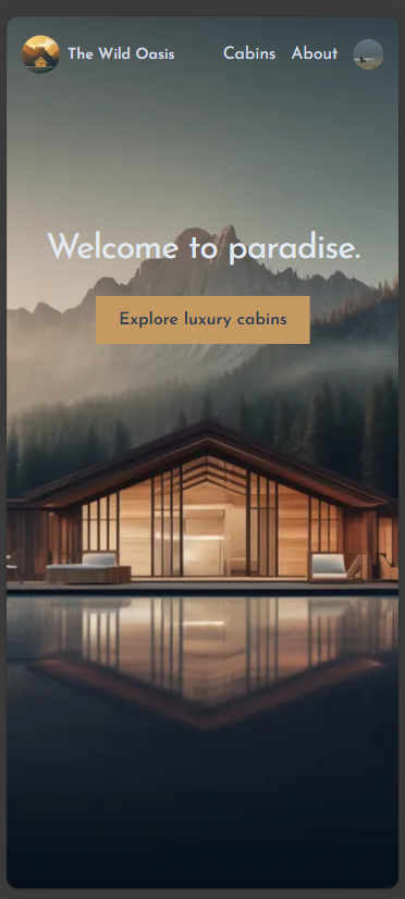 Home Page - Mobile